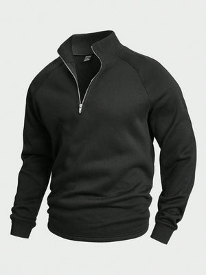 Benno | Half-Zip Pullover mit weichem Innenfutter