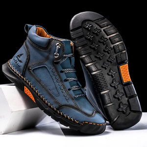 Leon | St. Moritz Leder High Top Schuhe von Waltherhaus – Stil trifft Komfort!