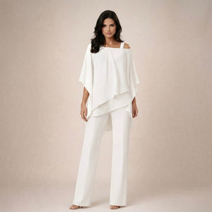 Tessie | Elegantes Set mit Lagenbluse