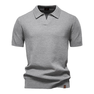 Mika | Stilvolles & Luftiges Herren-Poloshirt